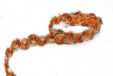 Multi Color Tinsel Fiber Trim | Christmas Decorating Trim | Tinsel Trim | Sew on Tinsel | Christmas Costume Trim | Gift Wrapping Tinsel Trim