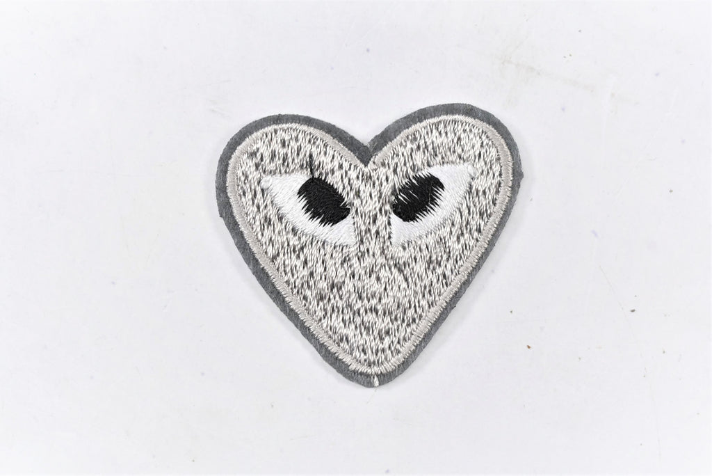 12 PCS Heart Iron on Patches Appliques for Clothes Chrome Heart Patches  Iron