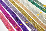 Beaded and Sequin Trim 1" - 1 Yard | Target Trim