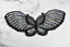 Sequin Butterfly Applique | Sew on Butterfly Applique | Hologram Butterfly with Sequin | Butterfly Applique | Black Butterfly 10