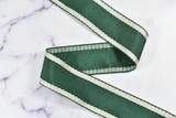 Greek-themed Jacquard Trim 1.50" | Metallic Jacquard Ribbon Trim | Gift Wrapping Trim | Flower Bouquet Trim | Gift Wrapping Ribbon Trim