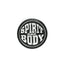 Spirit and Body Circular Iron-on Patch Applique 2.50