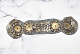 Beaded Iron-on Patch | Beaded Applique with a multi-designed | Beaded Applique with metal | Patch | Applique