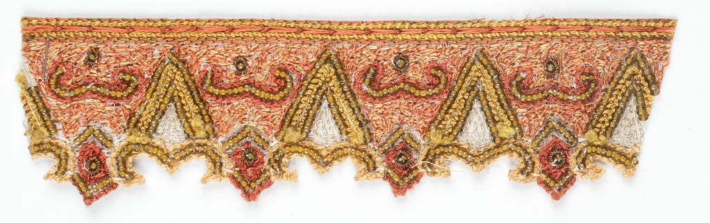 Hand Beaded Sew-on Indian Trim