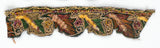 Floral Beaded Handcrafted Indian Trim WITHOUT Fur - Target Trim