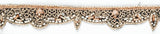 Brown Straw Beaded Handcrafted Indian Trim - Target Trim