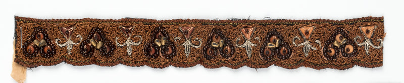 Fleur de lis and Spade Shape Handcrafted Indian Trim