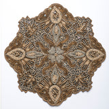 Handmade Beaded Indian Floral Patch/Applique Design 11 - Target Trim