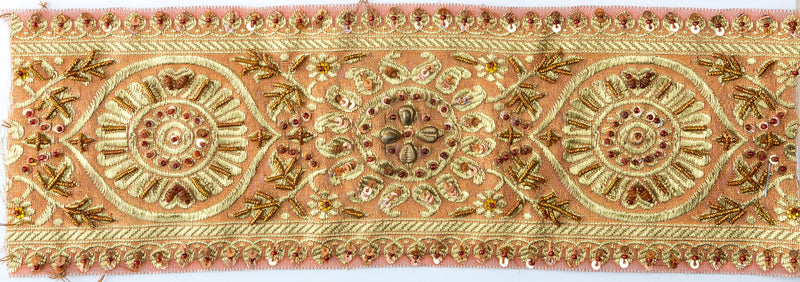 Sequins Beaded Organza Vintage Trim (3 Colors Available!) - Target Trim