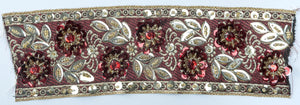 Decorative Handcrafted Beaded India Trim - Target Trim