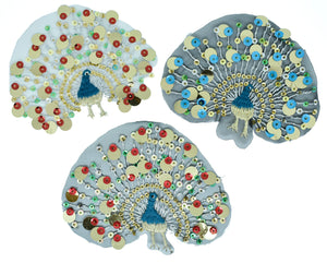 Peacock Sequined  Patch/Applique