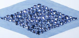 Shiny Acrylic Beads on Mesh Fabric Applique / Diamond shape / Sew on/ Garments - Target Trim