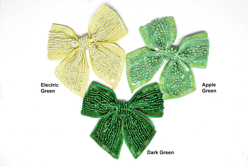 Sequins and Bugle Beaded Bow Ties  - Target Trim