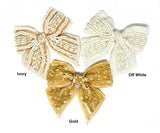 Sequins and Bugle Beaded Bow Ties  - Target Trim