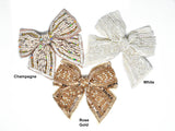 Sequins and Bugle Beaded Bow Ties  - Target Trim