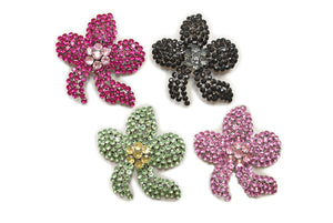 Assorted Color Rhinestone Brooch