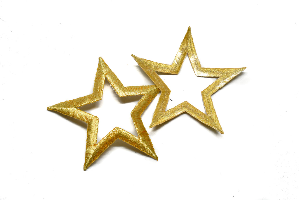 Gold Metallic Star - Patch