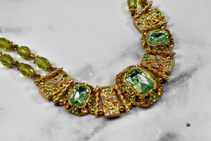 Gorgeous Rhinestone Beaded Necklace