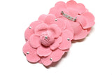 Pink Rose Pin with Rhinestone  - Target Trim