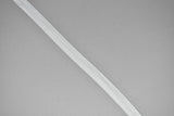 White Fold-Over Elastic (FOE) Trim