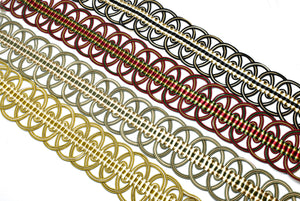 Wavy Loop Braided Gimp Trim 2" - by the yard