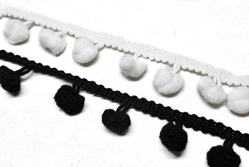 Puffy Pom-Pom Trim 0.25" - 1 Yard