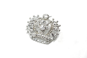 Crown Rhinestone Brooch - Target Trim