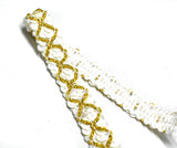 Sequins with Metallic Gold Trim - Target Trim