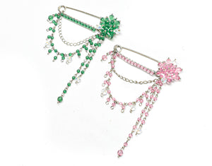 Dangling Rhinestone Pin - Target Trim