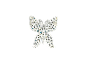 Blue Rhinestone Butterfly with Pin - Target Trim