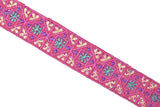 Assorted Colorful Embroidered Indian Trim 1.25" | Indian Trim | Trim