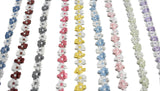 Two-Tone Floral Braided Gimp Trim 5/8" - by the yard