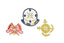 Assorted Sailor Patches (Size: 1.50