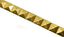 Gold Studded Iron-On Trim 0.75