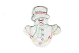 Christmas Snowman Iron on Applique- Ugly Christmas Sweater Applique | Snowman Patch | Snowman Applique - Target Trim