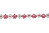 Two-Tone Floral Braided Gimp Trim 5/8" - by the yard