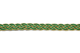 Metallic Two-Tone Braided Gimp Trim 1/2" - by the yard