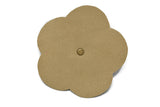 Suede Flower with Charm Patch Applique - Target Trim