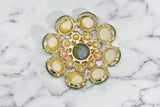 Flower Buckle with Daisy Chained Charms
