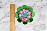 Flower Buckle with Daisy Chained Charms