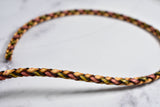 Multi Color Leather Rope Trim 0.25" - 1 Yard