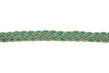 Metallic Two-Tone Braided Gimp Trim 1/2" - by the yard