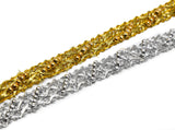 Embellished Metallic Sari Ribbon Trim