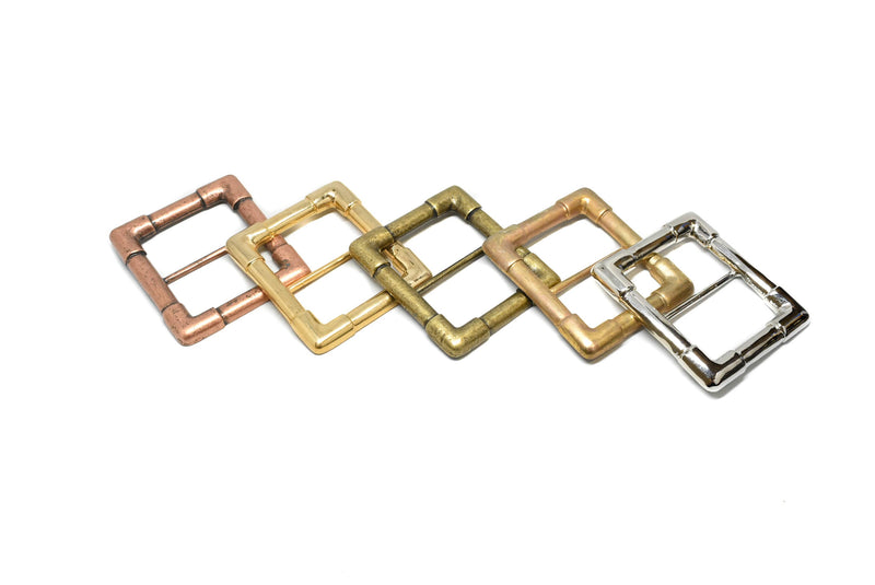 Antique Ribbon Slider Buckle 3.25" x 2.90" - Slider | Buckle