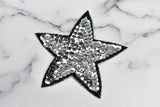 Sequins Star Iron-On Applique Patch 3.90" | Sequined Stars Patch Applique - Target Trim