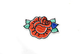 Embroidered Flower Iron-On Patches