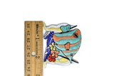 Colorful Fish Embroidered Patch Applique 2.50" x 1.87" - Target trim