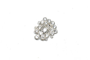 Unique Crystal Rhinestone Brooch Target Trim