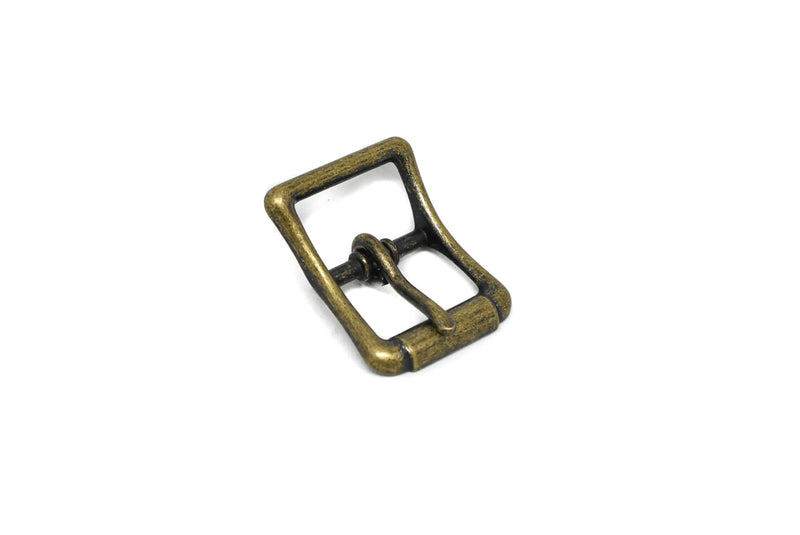 Small Brass Buckle  Connector - Target Trim