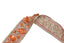 Orange Sequins Beaded Embroidered Floral Indian Trim 1.25
